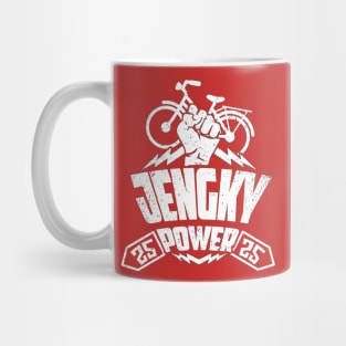 Jengky Power - classic bicycle go green - back to nature Mug